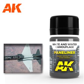 AK Interactive AK-2074 White and Winter Camouflage / 35ml 