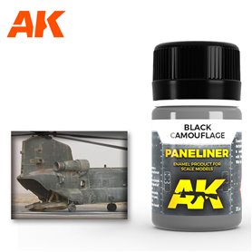 AK Interactive AK-2075 Black Camouflage - 35ml