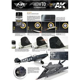 AK Interactive AK-2075 Black Camouflage / 35ml 