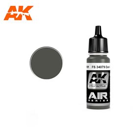 AK Interactive AK-2101 Dark Green / FS 34079 / 17ml