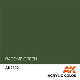 AK Interactive AK-2302 Radome Green / 17ml