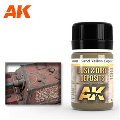 AK Interactive AK-4061 Sand Yellow Deposit / 35ml 