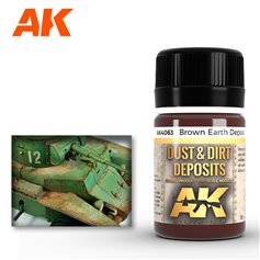 AK Interactive AK-4063 Brown Earth Deposit