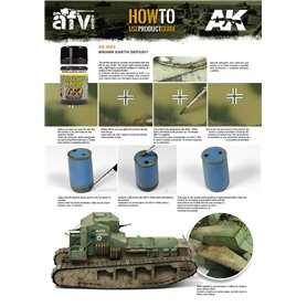 AK Interactive AK4063 Brown Earth Deposit - 35ml