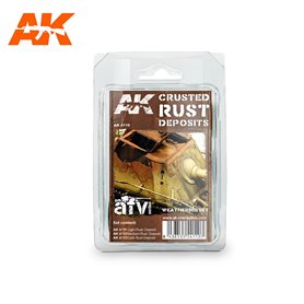 AK Interactive AK-4110 Zestaw AFV SERIES / RUST DEPOSIT