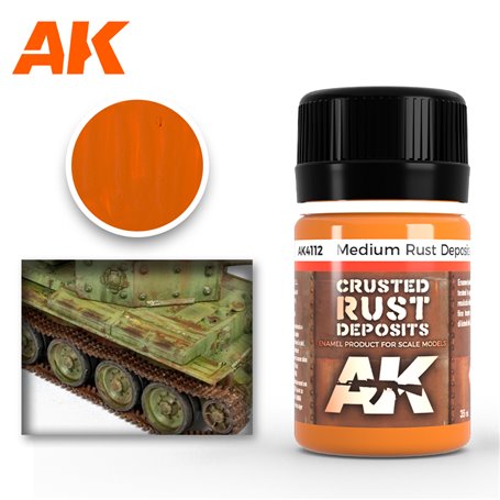 AK Interactive AK-4112 Medium Rust Deposit / 35ml 