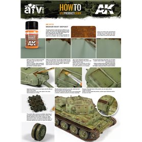 AK Interactive AK-4112 Medium Rust Deposit / 35ml 