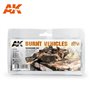 AK Interactive AK-4120 Set AFV SERIES / BURNT VEHICLES
