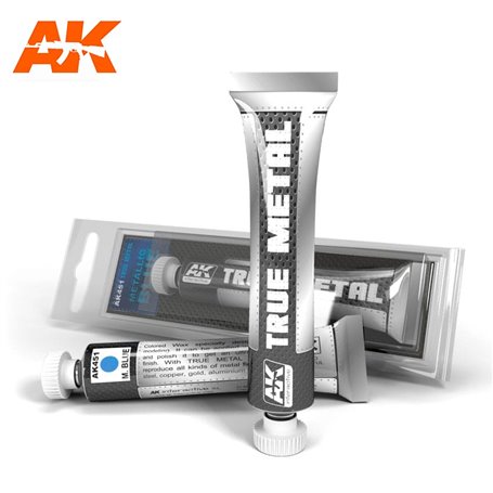 AK Interactive AK-451 METALLIC PAINTS True Metal Metallic Blue / 20ml 