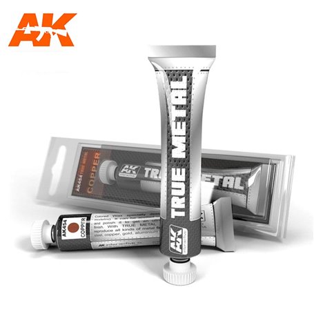 AK Interactive AK-454 METALLIC PAINTS True Metal Copper / 20ml 