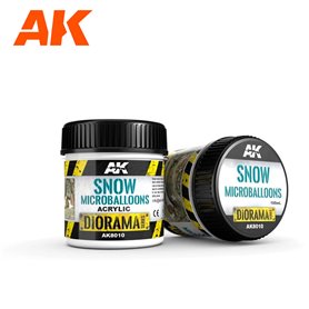 AK Interactive SZTUCZNY ŚNIEG Snow Microbaloons / 100ml
