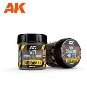 AK Interactive Wet Crackle Effects / 100ml 