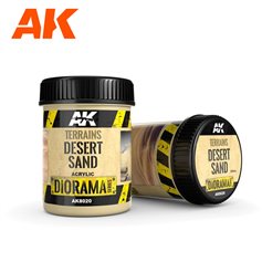 AK Interactive Terrains Desert Sand / 250ml 