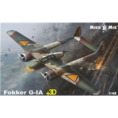 Mikromir 1:48 Fokker G-1A + 3D DETAILS