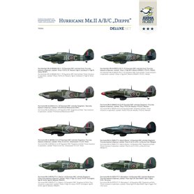 Arma Hobby 1:72 Hawker Hurricane MkII A/B/C/ - DIEPPE - DELUXE SET