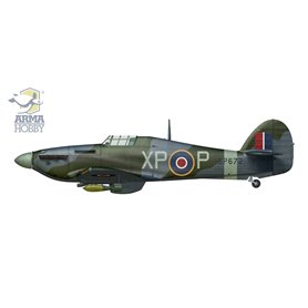 Arma Hobby 1:72 Hawker Hurricane MkII A/B/C/ - DIEPPE - DELUXE SET