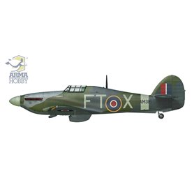 Arma Hobby 1:72 Hawker Hurricane MkII A/B/C/ - DIEPPE - DELUXE SET