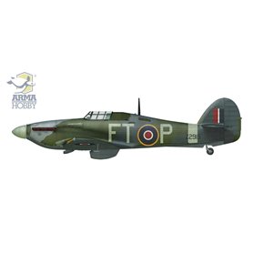 Arma Hobby 1:72 Hawker Hurricane MkII A/B/C/ - DIEPPE - DELUXE SET