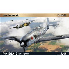 Eduard 1:48 Focke Wulf Fw-190 A-3 - LIGHT FIGHTER - ProfiPACK edition