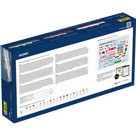 Heller 1:200 Avenir - STARTER KIT - z farbami