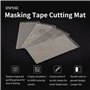 DSPIAE AT-ECA Adhesive tape cutting mat type A, 110x233 mm
