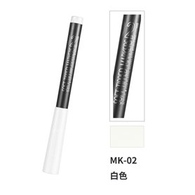DSPIAE MK-02 White Soft Tipped Marker Pen
