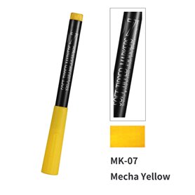 DSPIAE MK-07 Mecha Yellow Soft Tipped Marker Pen