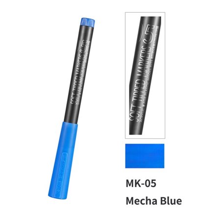 DSPIAE MK-05 Mecha Blue Soft Tipped Marker Pen