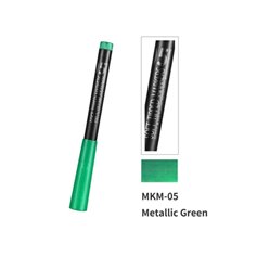 DSPIAE MKM-05 ACRYLIC METALLIC GREEN SOFT TIPPED MARKER PEN