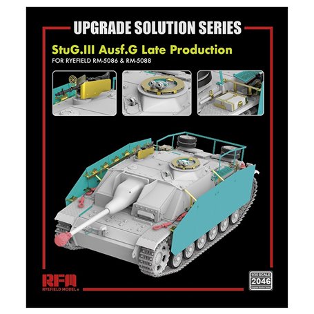 RFM-2046 Upgrade Solution Series for 5086,5088 StuG.III Ausf. G late