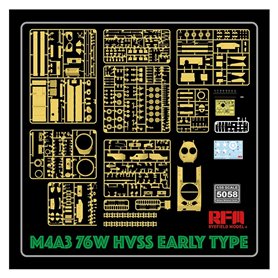 RFM-5058 M4A3 76W HVSS Early type D82081 turret T - 66 track