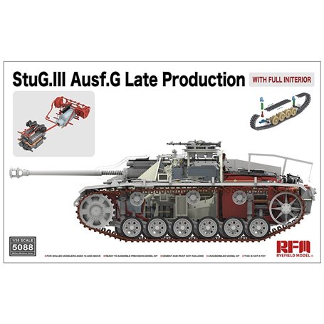 RFM-5088 StuG.III Ausf.G Late Production (Full Interior)