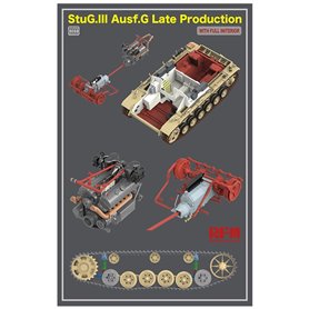 RFM 1:35 Sturmgeschutz StuG.III Ausf.G - LATE PRODUCTION - FULL INTERIOR