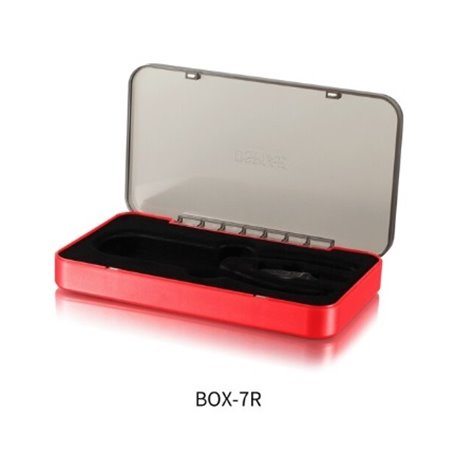 DSPIAE BOX-7R Wire Cutter Storage Case Red-Black