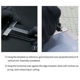 DSPIAE SST-01 Stainless Steel T-Ruler