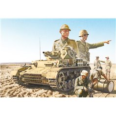 Italeri 1:35 Pz.Kpfw.IV Ausf.F1 / Ausf.F2 / Ausf.G W/AFRIKA KORPS INFANTRY 