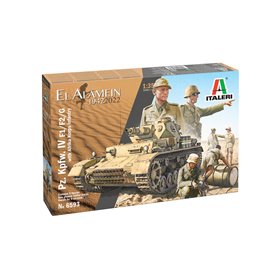 Italeri 6593 1/35 Pz.Kpfw.IV F1/F2/G With Afrika Korps Infantry