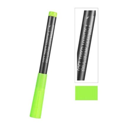 DSPIAE MKF-01 Flourescent Green Soft Tipped Marker Pen