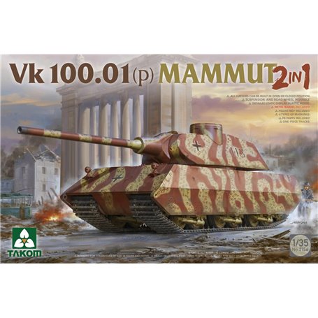 Takom 2156 Takom 2156 VK 100.01 (p) Mammut (2in1)
