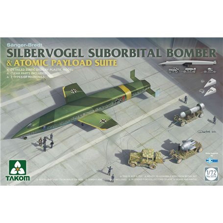 Takom 5018 Sänger-Bredt Silbervogel Suborbital Bomber & Atomic Payload Suite