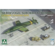 Takom 1:72 Sanger-Bredt Silbervogel - SUBORBITAL BOMBER AND ATOMIC PAYLOAD SUITE 