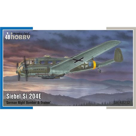 Special Hobby 1:48 Siebel Si-204E - GERMAN NIGHT BOMBER AND TRAINER
