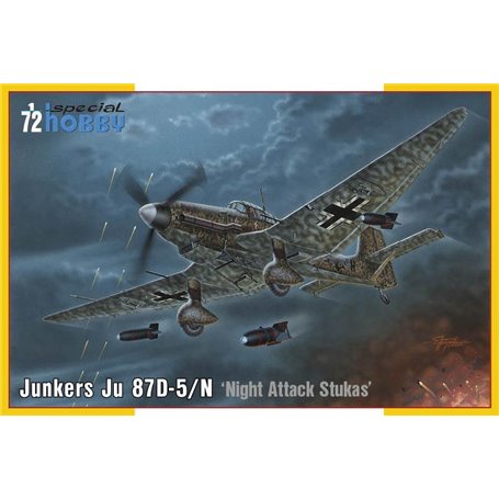 Special Hobby 72458 Junkers Ju 87D-5/N 'Night Attack Stukas'
