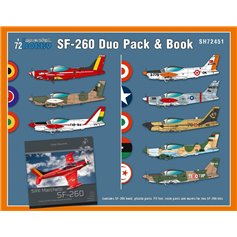 Special Hobby 1:72 SIAI-Marchetti SF-260 - DUO PACK AND BOOK