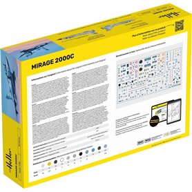 Heller 56426 Starter Kit - Mirage 2000C - STARTER KIT - z farbami