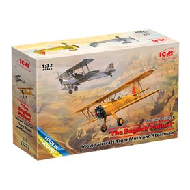 ICM 1:32 THE ENGLISH PATIENT - MOVIE AIRCRAFT TIGER MOTH AND STEARMAN