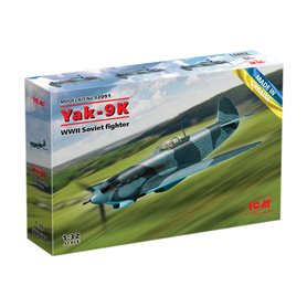 ICM 1:32 Yakovlev Yak-9K - WWII SOVIET FIGHTER