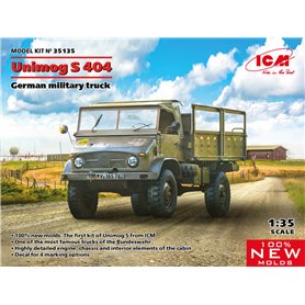 ICM 35135 Unimog S 404, German military truck (100% new molds)