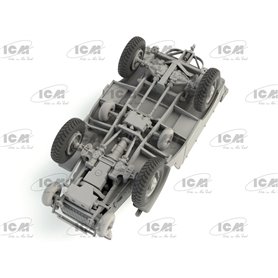 ICM 1:35 Laffly (f) typ V15T - WWII GERMAN MILITARY VEHICLE