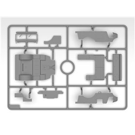 ICM 1:35 Laffly (f) typ V15T - WWII GERMAN MILITARY VEHICLE